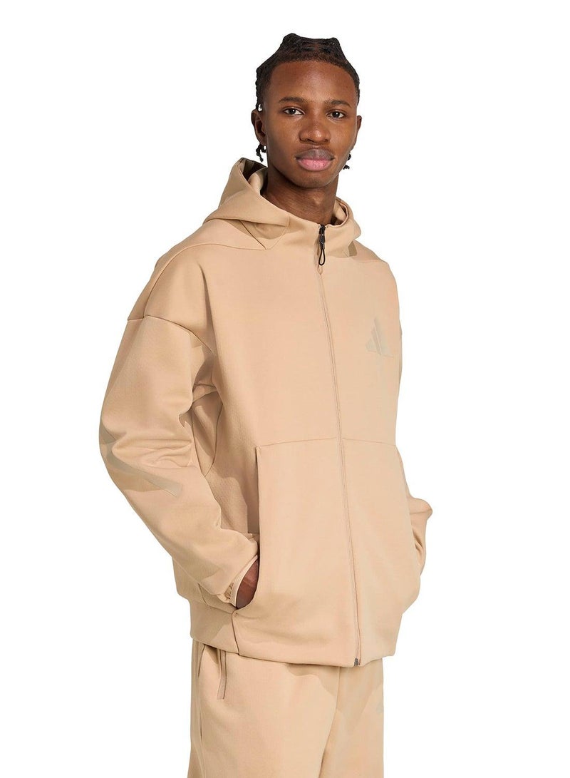 Adidas Z.N.E. Full-Zip Hooded Track Jacket - Image 5