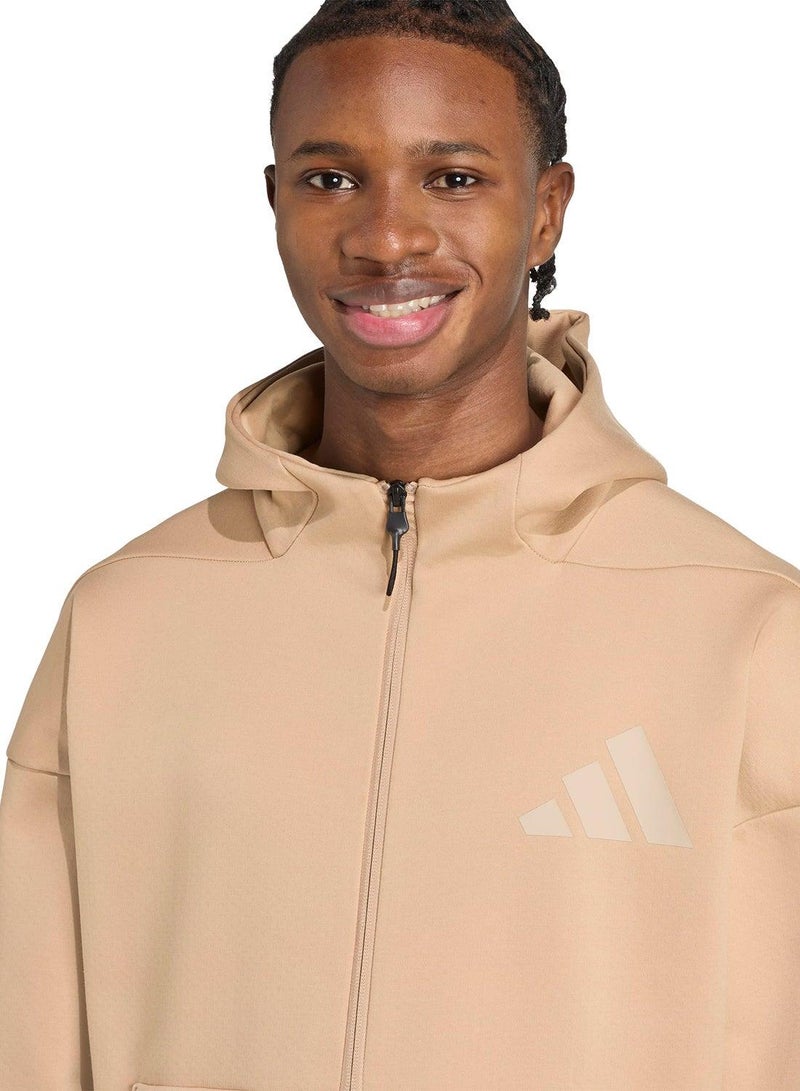 Adidas Z.N.E. Full-Zip Hooded Track Jacket - Image 3