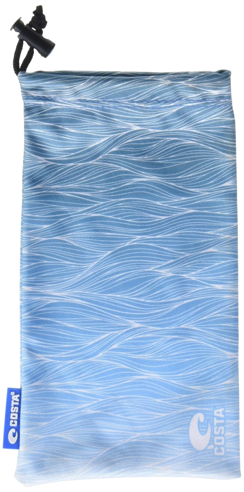 Costa Del Mar Costa Del Mar unisex adult Costa Recycled Microfiber Pouch Cleaning Cloth, New Wave Blue, One Size US  - Image 1