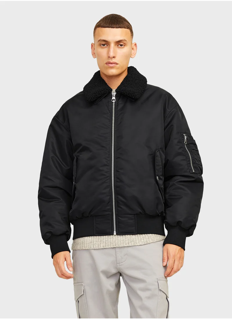 JACK & JONES Jorqueens Essential Front Zip Jacket