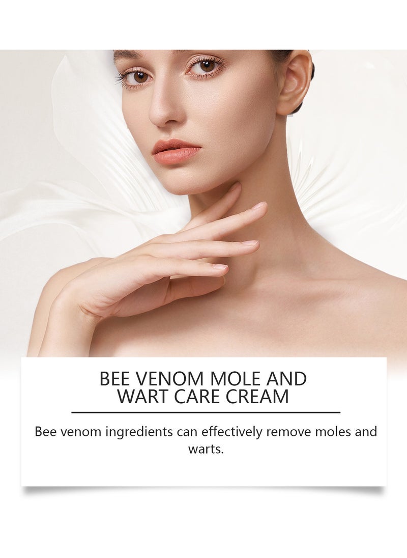 SOUTH MOON - Bee Venom Mole and Wart Care Cream Reduce skin Moles and Warts Clean Repair Smooth skin care cream - Image 1
