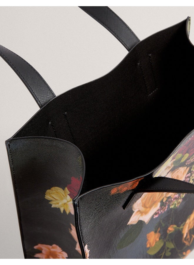 Ted Baker QUENCON-FLORAL PRINTED SMALL ICON BAG - Image 5