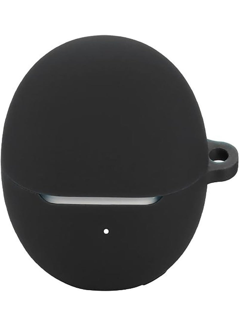 Cases Compatible with Honor Choice Earbuds S7, Silicone Case, Light Weight, Shockproof, Portable - black