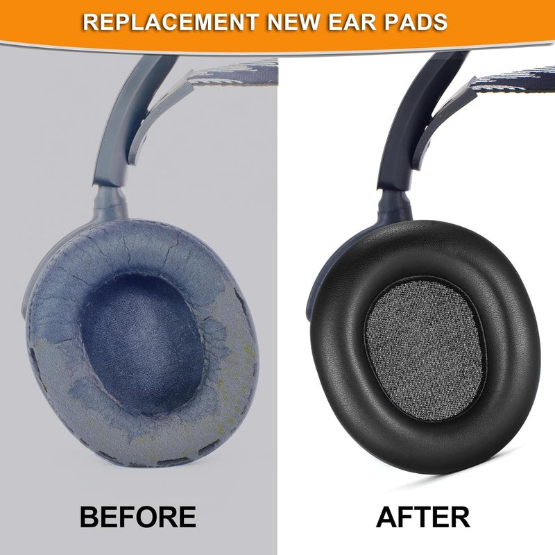 defean Nova Pro Wireless Earpads - Replacement Ear Cushion Earpads Compatible with Steelseries Arctis Replacement Nova Pro Wireless Ear Pads Headphones (Black Protein) - Image 5