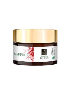 Good Vibes Saffron Nourishing Face Cream, 50 g Deep Moisturization For Radiant Glowing Skin, Helps Reduce Wrinkles & Fine Lines, Natural, No Parabens & Sulphates, No Animal Testing