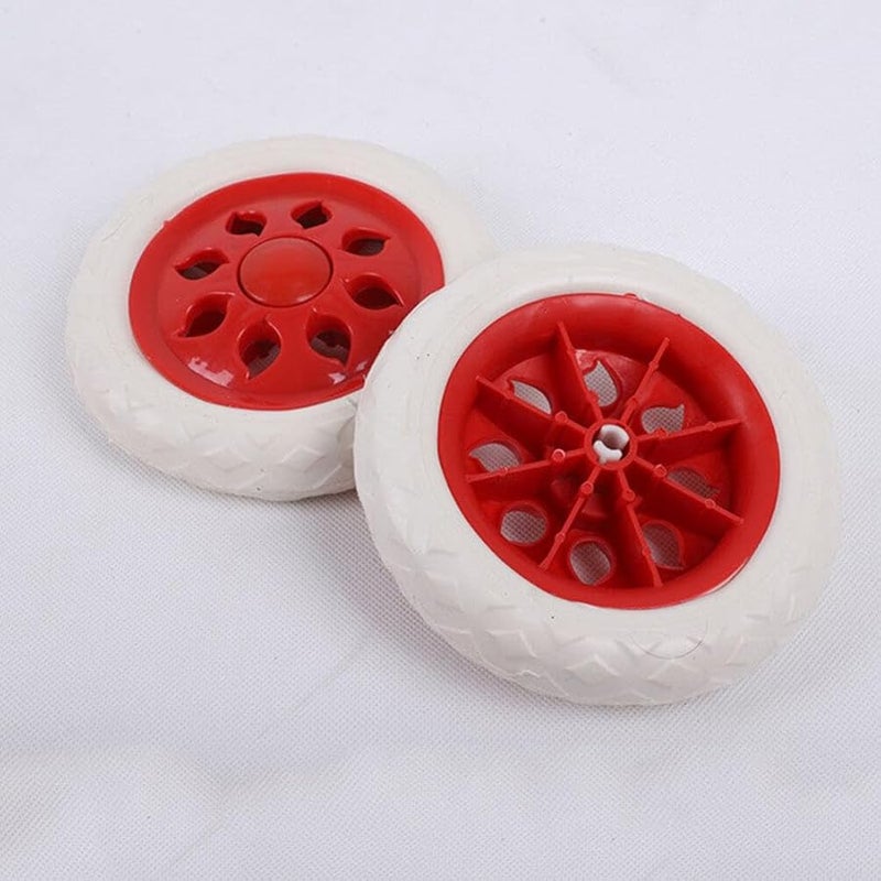 COHEALI 4 Pack Heavy Duty Trolley Caster Wheels Replacement for Luggage Cart Push Strong Wear Resistant Design - Image 5