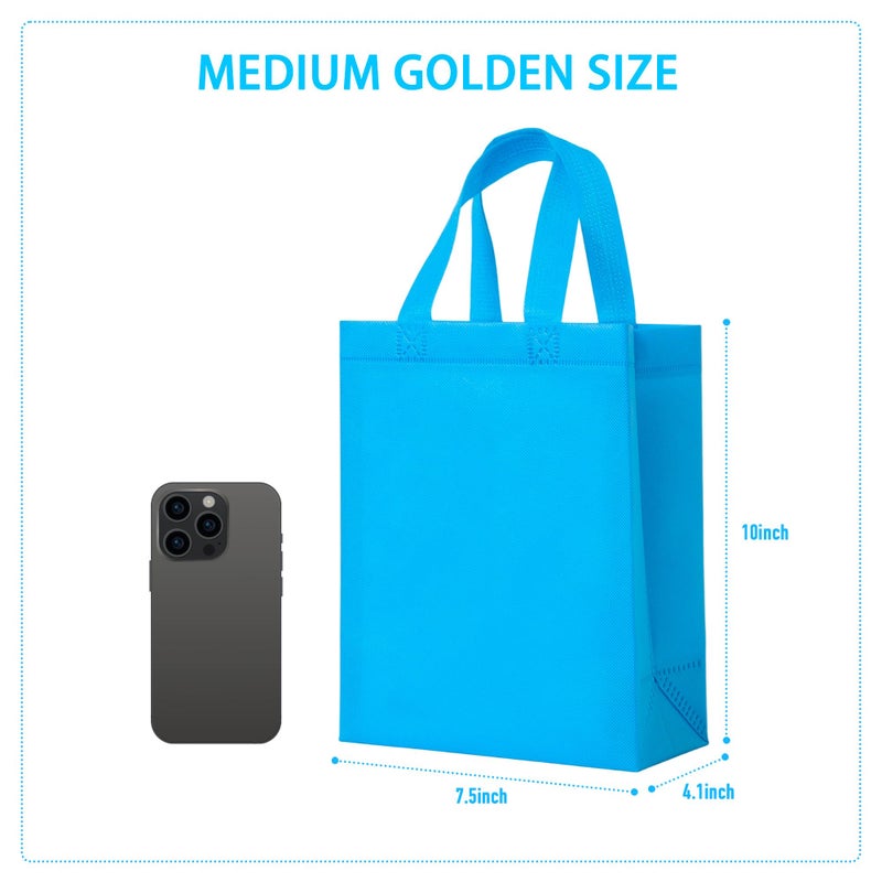 SPERPAND 30Pcs Gift Bags Medium Size, Reusable Goodie Bag, Gift Bags with Handles for Party Favors, Birthday, Baby Shower - Image 4