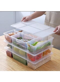 4 Pieces Luna Covered 5 Compartment Refrigerator Organizer Vegetable Rack - Meat Fish Vegetable Organizer - pzsku/Z3D2956ECE0D0B922A039Z/45/_/1729214451/70fe30e7-2605-4d3a-959d-4ebe9b1d3c49