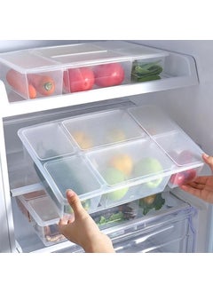 4 Pieces Luna Covered 5 Compartment Refrigerator Organizer Vegetable Rack - Meat Fish Vegetable Organizer - pzsku/Z3D2956ECE0D0B922A039Z/45/_/1729214455/0b9f9328-bad7-4bc0-863c-142ab21f65fe