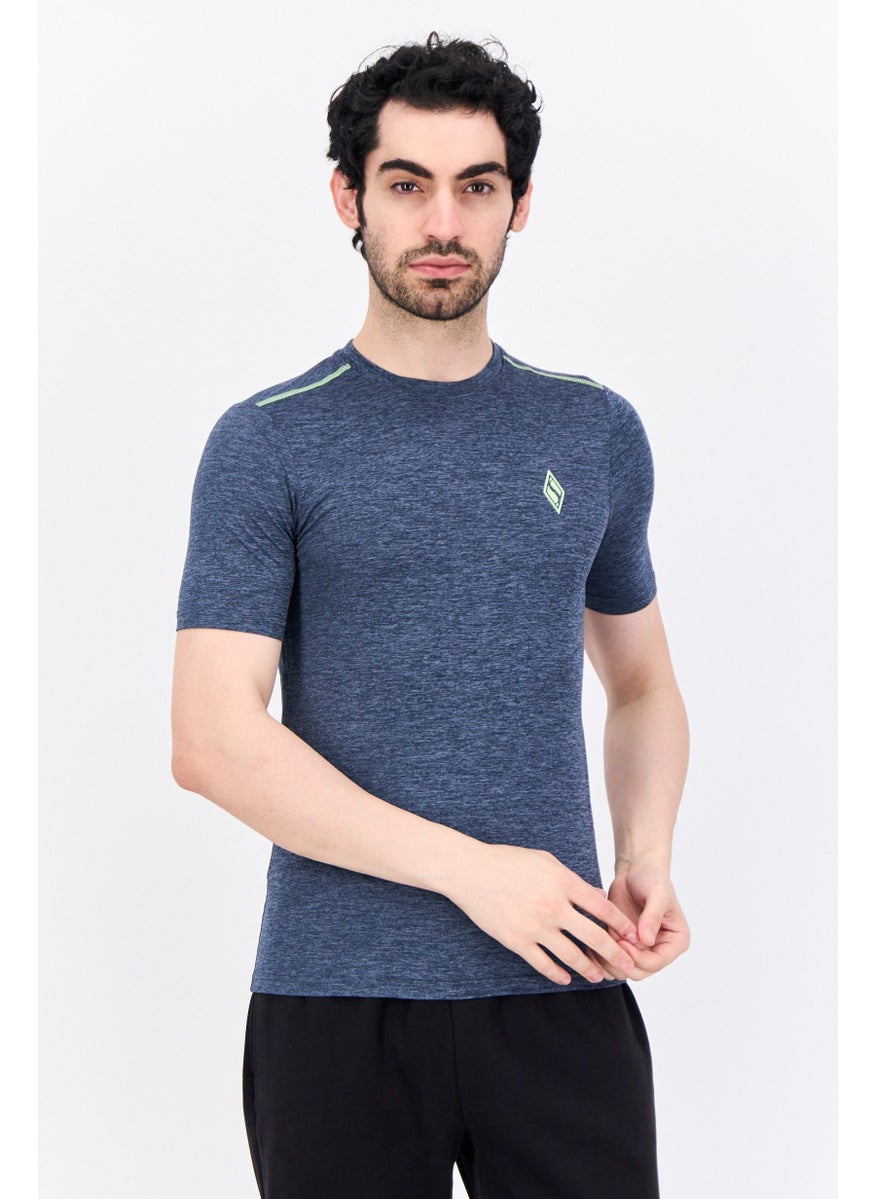 Men Sportswear Fit Short Sleeve Outdoor T Shirt, Blue - pzsku/Z3D2971C2D3A659377314Z/45/_/1737642165/a62091e1-07c6-4b45-b9c7-3042bac05b2d