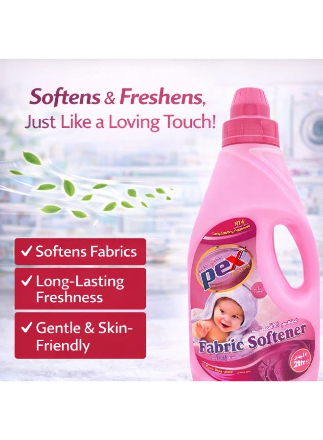 Pex active Fabric Softner Pink 2 Ltr - Image 3
