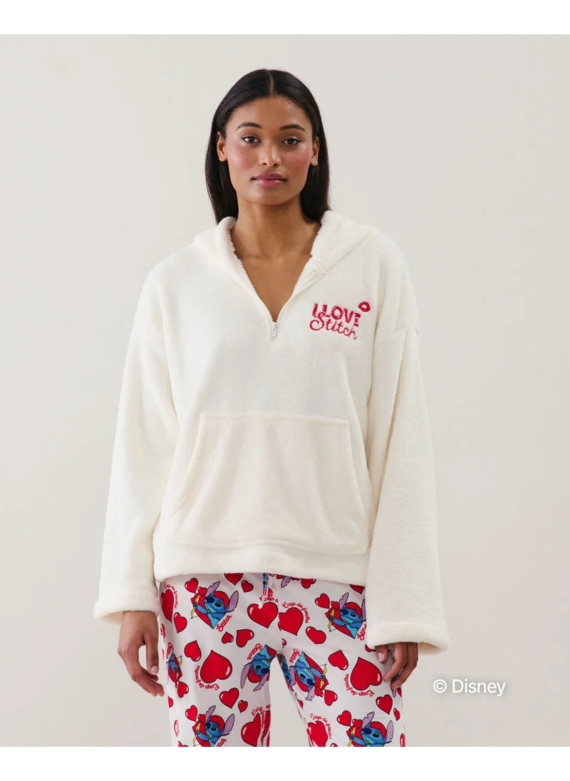 UNDIZ Stitch fleece sweatshirt