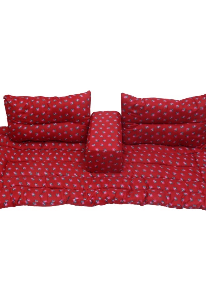 SMART HOME 4 in 1 Luxury Floor Seating Set - Heritage Arabic Majlis, Floor Sofa Set, Furniture for Majlis and Lounges - Image 5