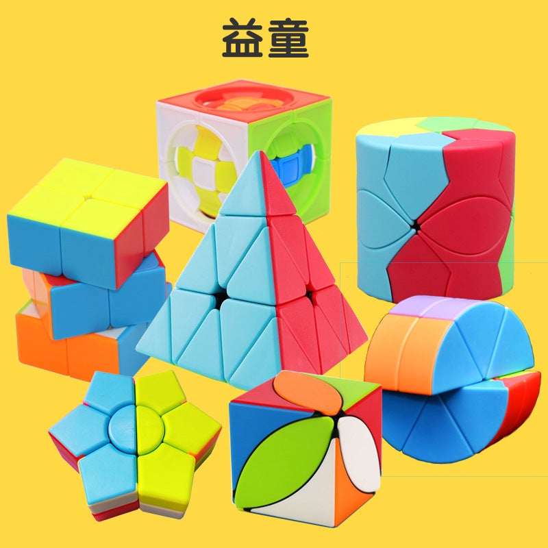 هرم ورقة القيقب 223Edi مكعب روبيك أسطواني مكعب روبيك مائل ملتوي - Image 1