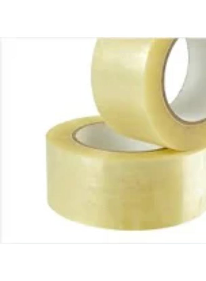 BOPP TAPE CLEAR 2 INCH X 100 YARD (6PCS)
