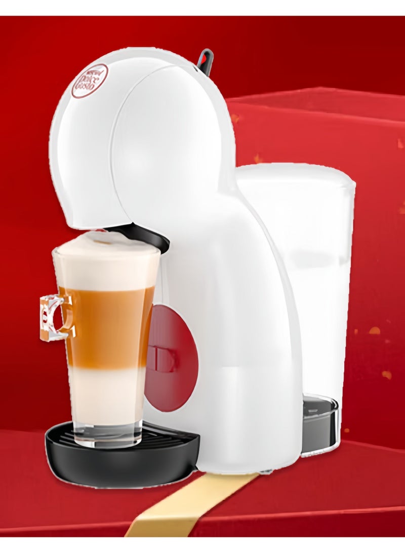 دولسي قوستو آلة قهوة كبسولة نستلي dolce gusto duoqu cool piccolo xs ليتل ستار، منزل شبه أوتوماتيكي، 9781joy، سحابة أبيض (شعار أحمر) - Image 2