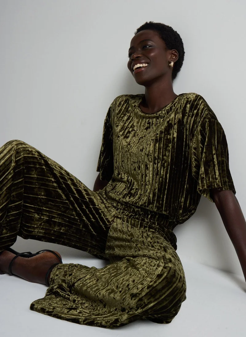 Matalan Et Vous Green Co Ord Top