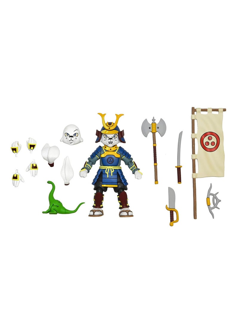 NECA Ultimate Samurai Adventure Usagi Yojimbo Scale Action Fig 18cm Teenage Mutant Ninja Turtles - Image 3