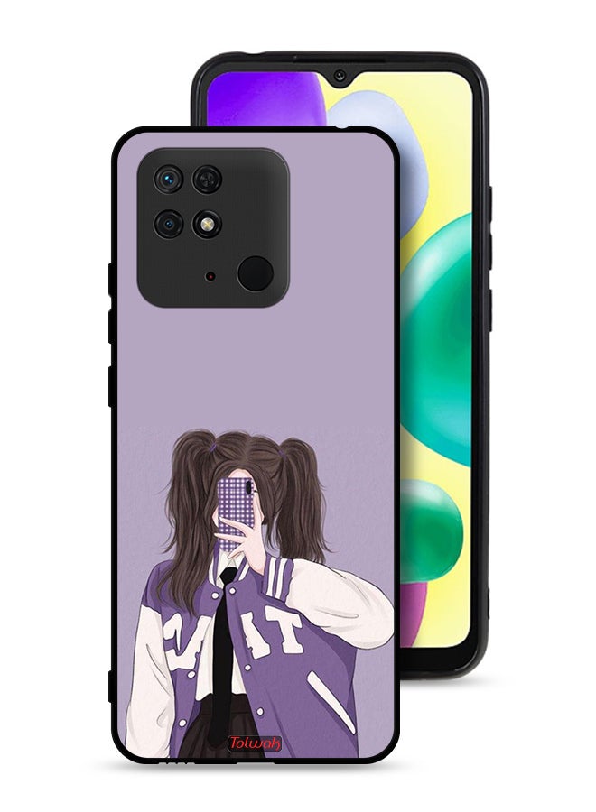 Tolwak Xiaomi Redmi 10C Protective Case Cover Making Selfie - Image 1