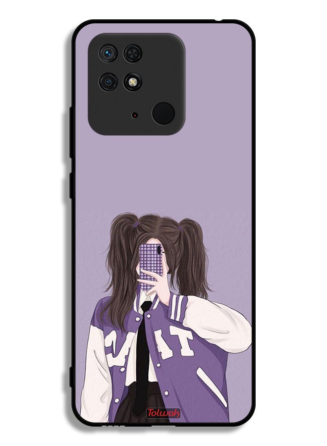 Tolwak Xiaomi Redmi 10C Protective Case Cover Making Selfie - Image 2