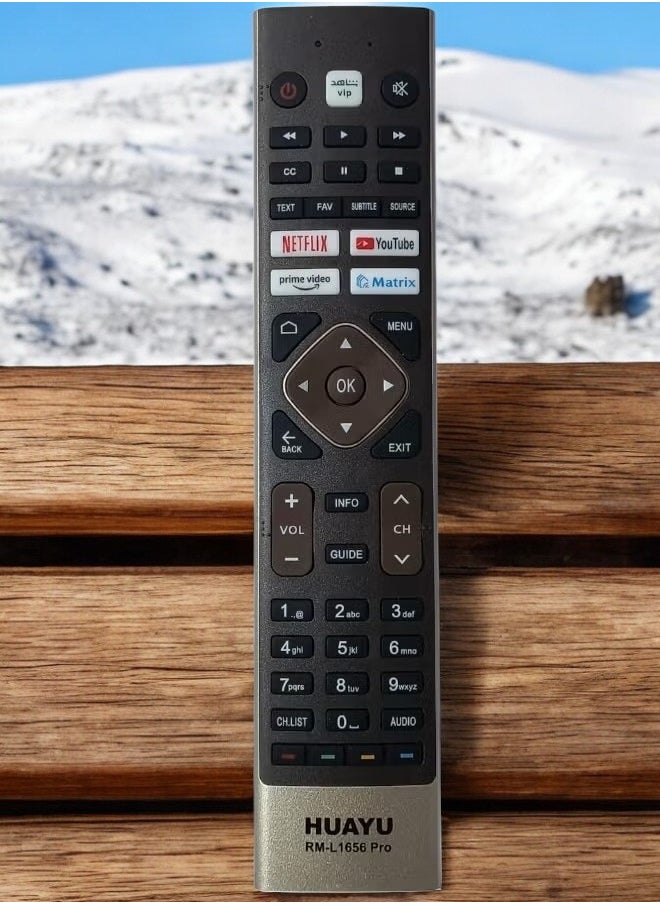 RM-L1656 Pro Universal Smart TV Remote Control