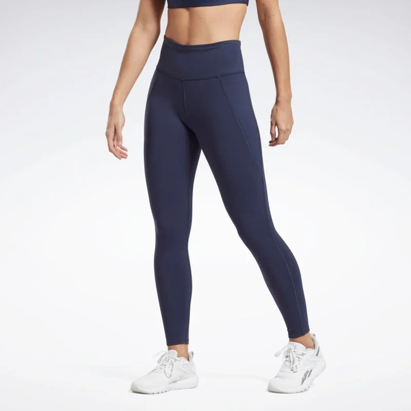 Reebok Vector Navy Reebok Lux High-Waisted Tights - Vector Navy for Women | Best Price UAE