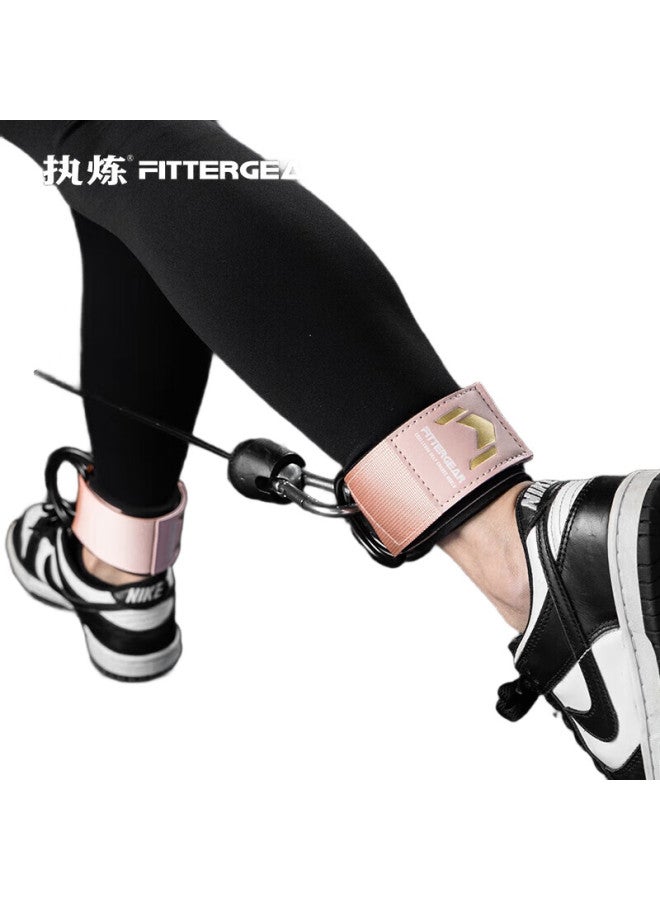 FITTERGEAR Ankle Straps For Cable Machines Leg Workout Equipment - Adjustable Padded Ankle Cuffs For Glute Exercises With Carry Bag - Image 3