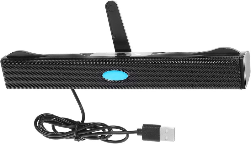 Uonlytech USB Soundbar Speaker for Desktop and Laptop Mini Portable Bar with Surround Sound Compatible with Tablet Mobile and Gaming Devices - Image 1