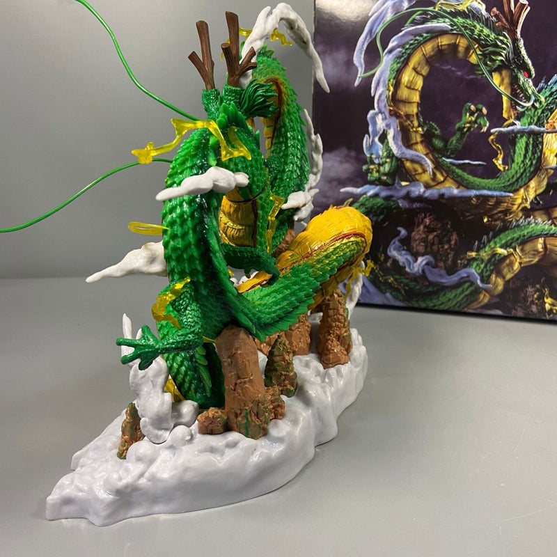 Dragon Ball Shenlong & Goku PVC Statue 25cm - Image 2