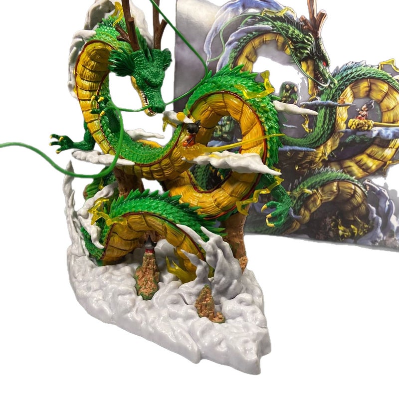 Dragon Ball Shenlong & Goku PVC Statue 25cm - Image 4