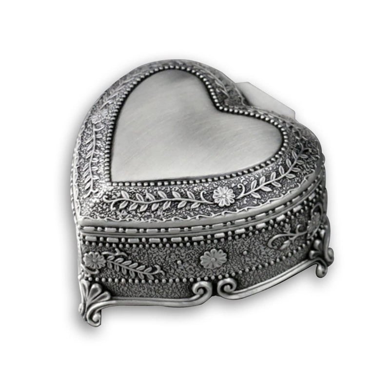 Binkegg Play [ Davy Jones (Pirates Of The Caribbean) ] Tin Alloy Heart Shape Wind Up Musical Box With Sankyo Musical Movement - Image 2