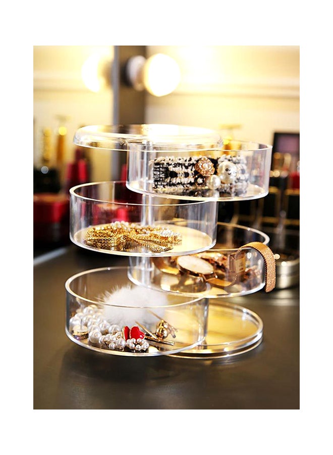 اليشمك علبة مجوهرات شفافة - Image 2