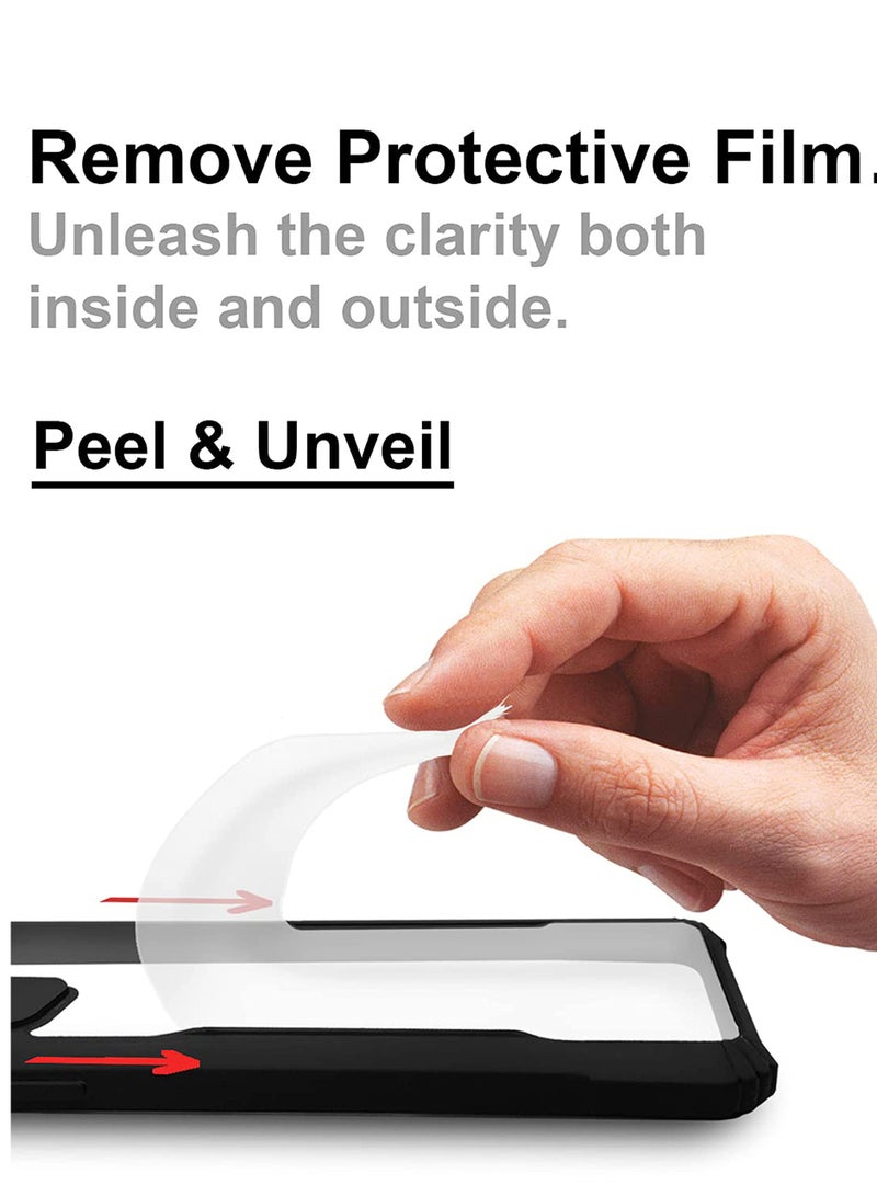 Case Cover For Motorola G04 4G / E14 4G / G04s 4G 4G, Ultra-Thin Lightweight Cover Soft TPU Bumper + Acrylic Clear Back Mobile Phone Case Cover - Image 4