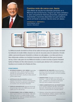 Biblia de estudio Swindoll NTV (Tapa dura, Azul)  - Image 2