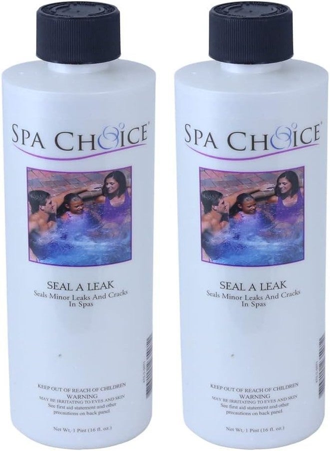 SpaChoice 1-Pint 2-Pack Premium Seal A Leak, Hot Tub Leak Sealer, Made in USA - Image 1
