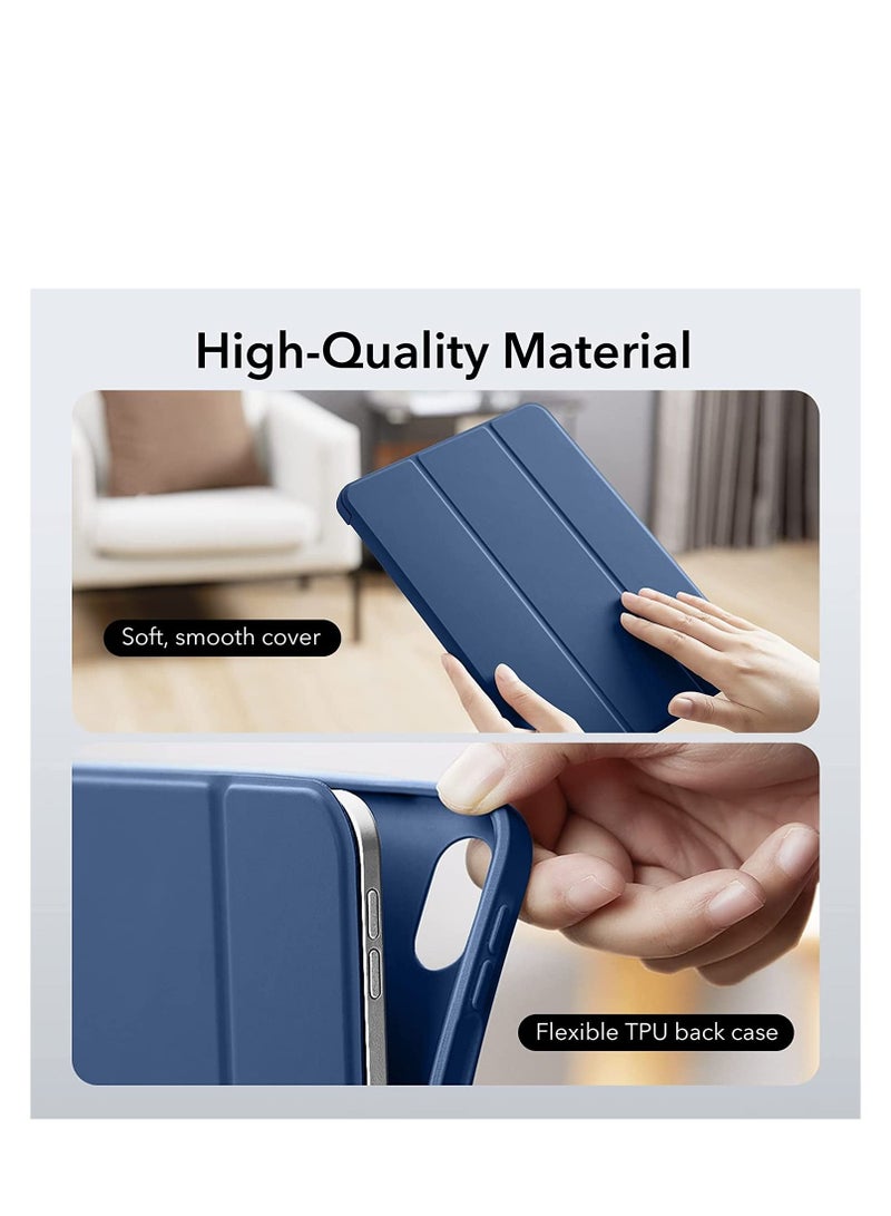 GENNEXT Protective Soft TPU Smart Trifold Stand with Pencil Holder Case Cover For iPad 10th Generation 10.9 Inch (2022) - Image 2