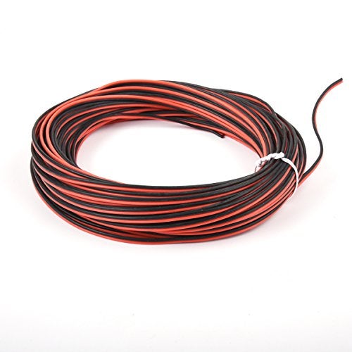 Haerkn 22awg Silicone Electrical Wire 2 Cores Wire line 50ft [Black 25ft Red 25ft] 22 Gauge Soft and Flexible Hook Up Oxygen Free Strands Tinned Copper Wire - Image 4