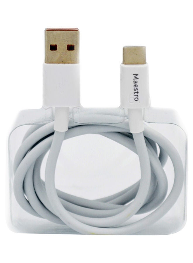 Maestro USB To Type-C Data Sync And Charging Cable - Image 1