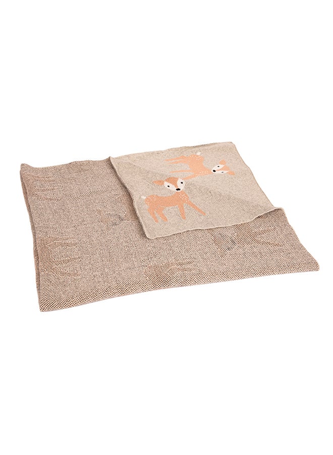 Alina Blanket 100% Cotton Knitted - Image 2