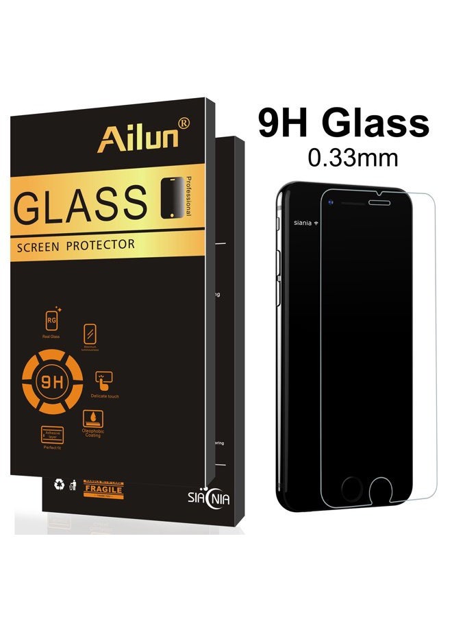 Ailun Screen Protector Compatible for iPhone 8 plus,7 Plus,6s Plus,6 Plus, 5.5 Inch 3Pack Case Friendly Tempered Glass - Image 2