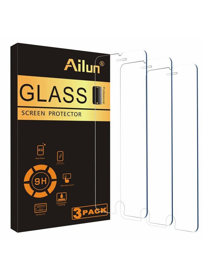 Ailun Screen Protector Compatible for iPhone 8 plus,7 Plus,6s Plus,6 Plus, 5.5 Inch 3Pack Case Friendly Tempered Glass - Image 1