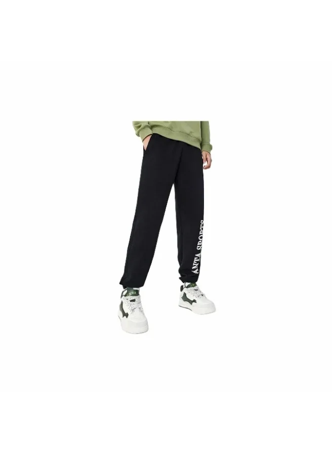 ANTA SPORTS CLUB Men's Regular Fit lifestyle Knit Track Pants