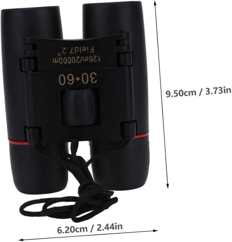 Compact Folding Binoculars 10x25 for Hiking Sightseeing Concerts Theater Lightweight Portable Easy Focus - Image 3