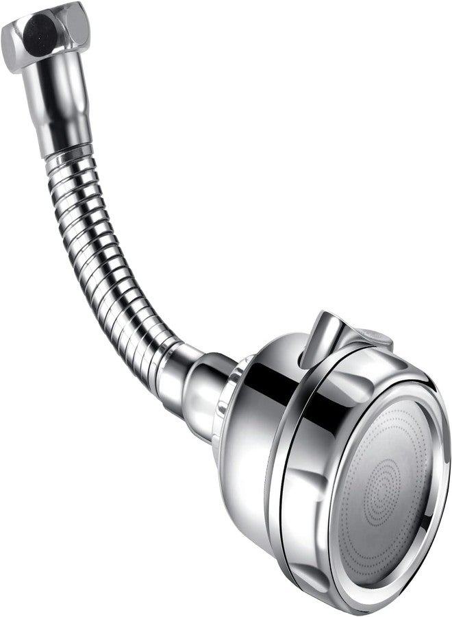 Potency Kitchen Faucet Sprayer Attachment, Movable Extender for Sink, 360° Rotatable Anti-Splash Tap Booster Shower and Water Saving Head - Image 1