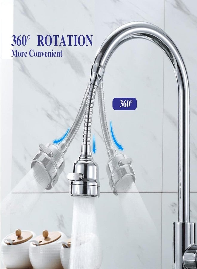 Potency Kitchen Faucet Sprayer Attachment, Movable Extender for Sink, 360° Rotatable Anti-Splash Tap Booster Shower and Water Saving Head - Image 5