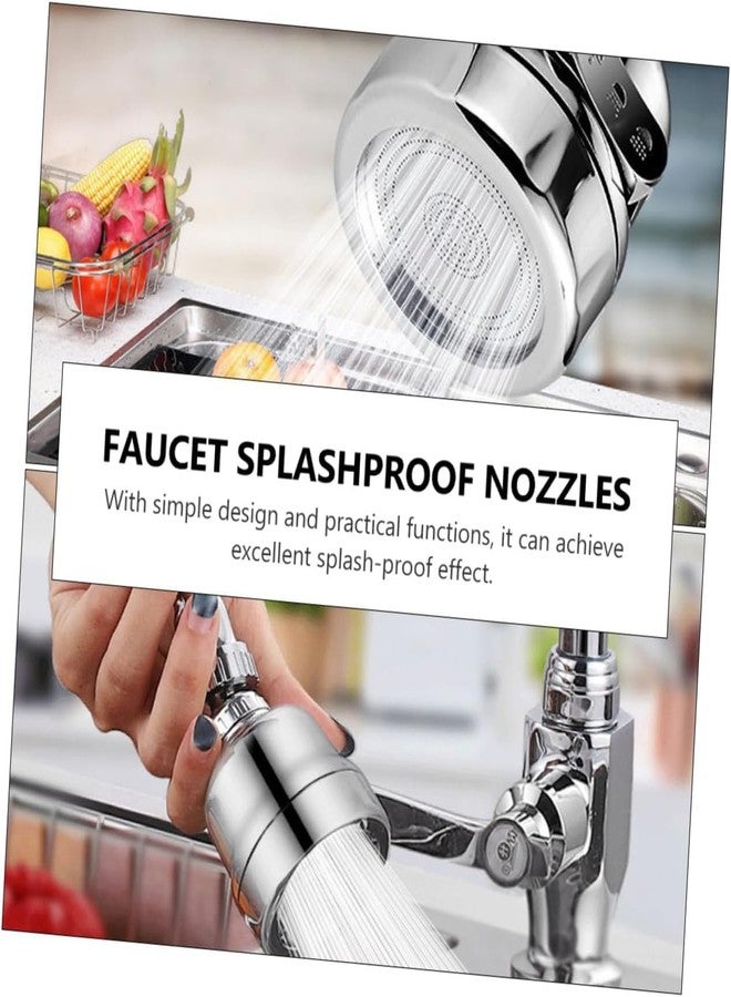 Potency Kitchen Faucet Sprayer Attachment, Movable Extender for Sink, 360° Rotatable Anti-Splash Tap Booster Shower and Water Saving Head - Image 2