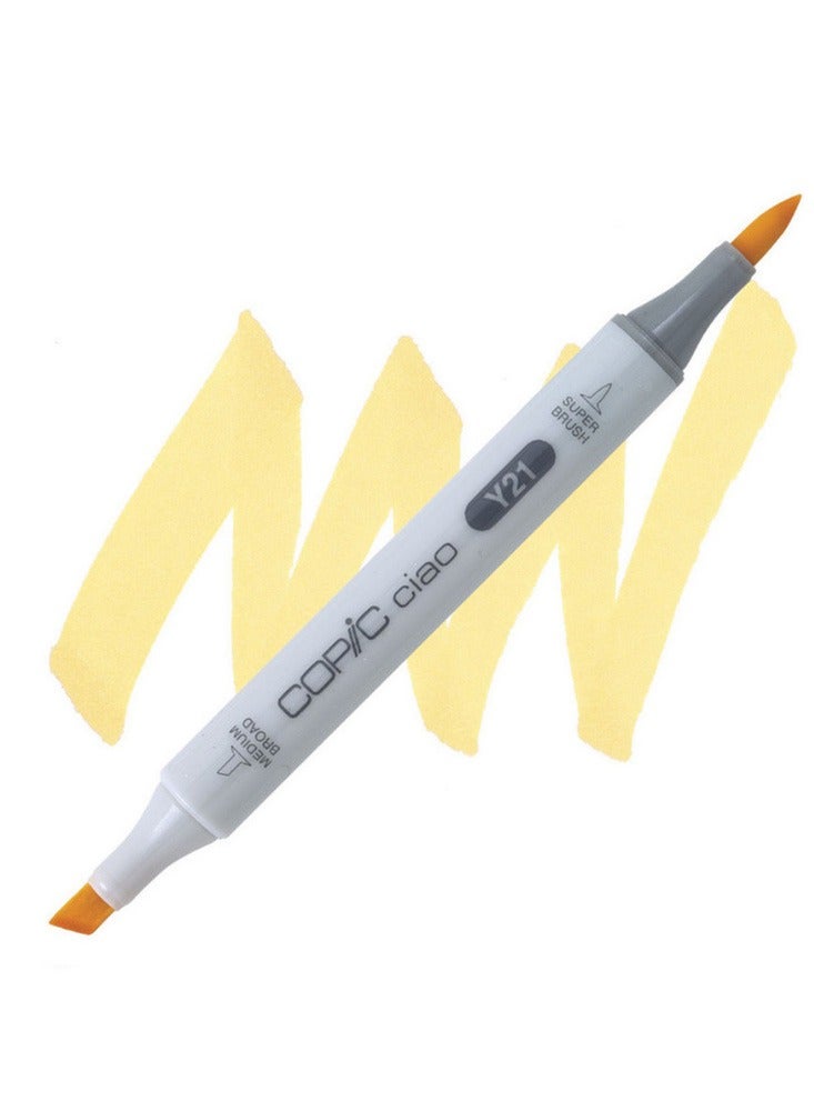 Copic Ciao Marker - Buttercup Yellow (Y21)