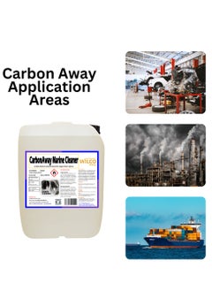 WILCO PRIME CarbonAway Marine Cleaner - Solvent-Based Carbon Remover for Combustion Residues | Powerful Industrial Machinery Cleaner  - Image 3