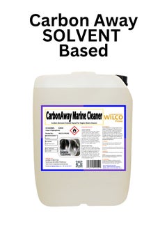 WILCO PRIME CarbonAway Marine Cleaner - Solvent-Based Carbon Remover for Combustion Residues | Powerful Industrial Machinery Cleaner  - Image 1