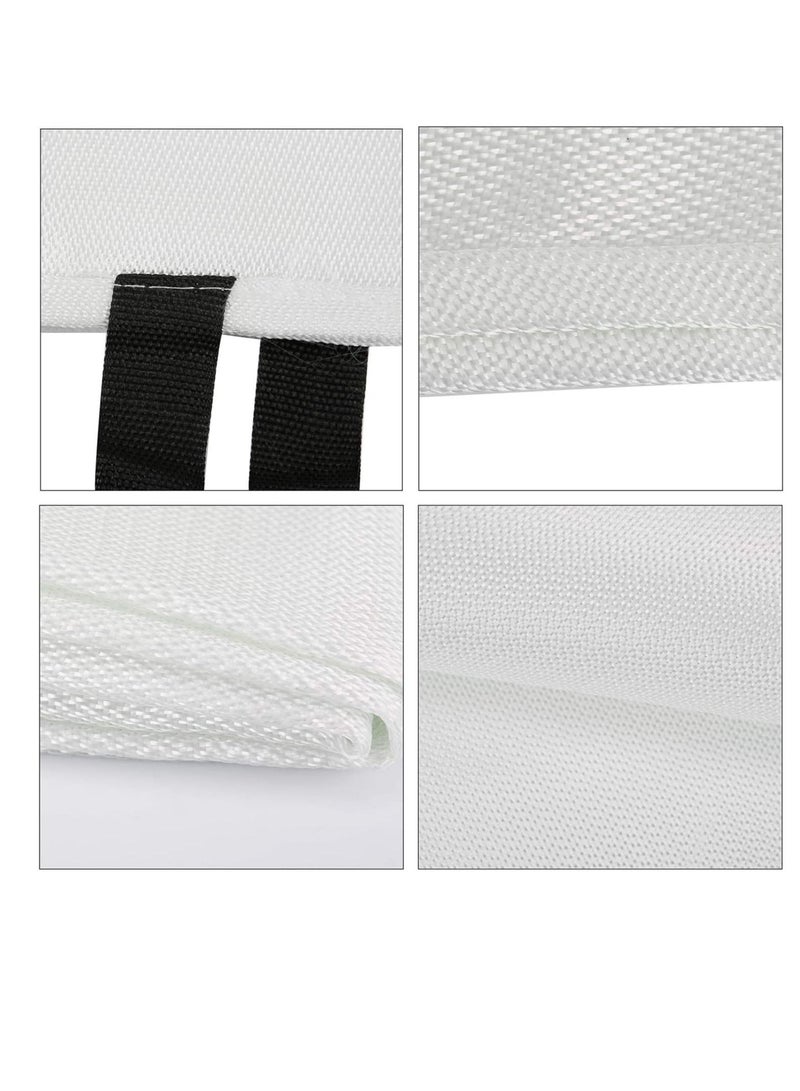 4basix Fire Blanket 1.2 x 1.8 Meter Fiberglass for Kitchen, Home, Hotels - Image 4